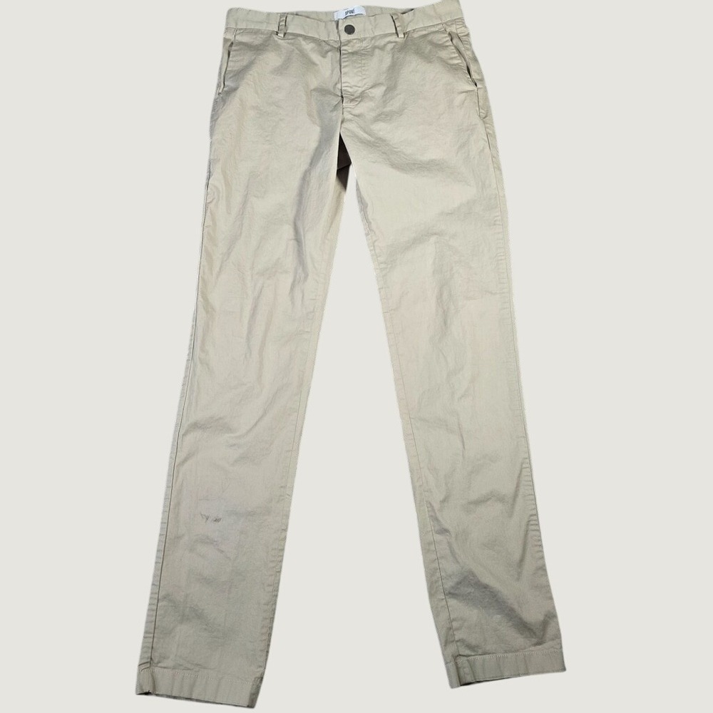 Spoke Sharps Chinos Men 33 Tan‎ Slim Fit Khaki Pants Minimalist Business Casual